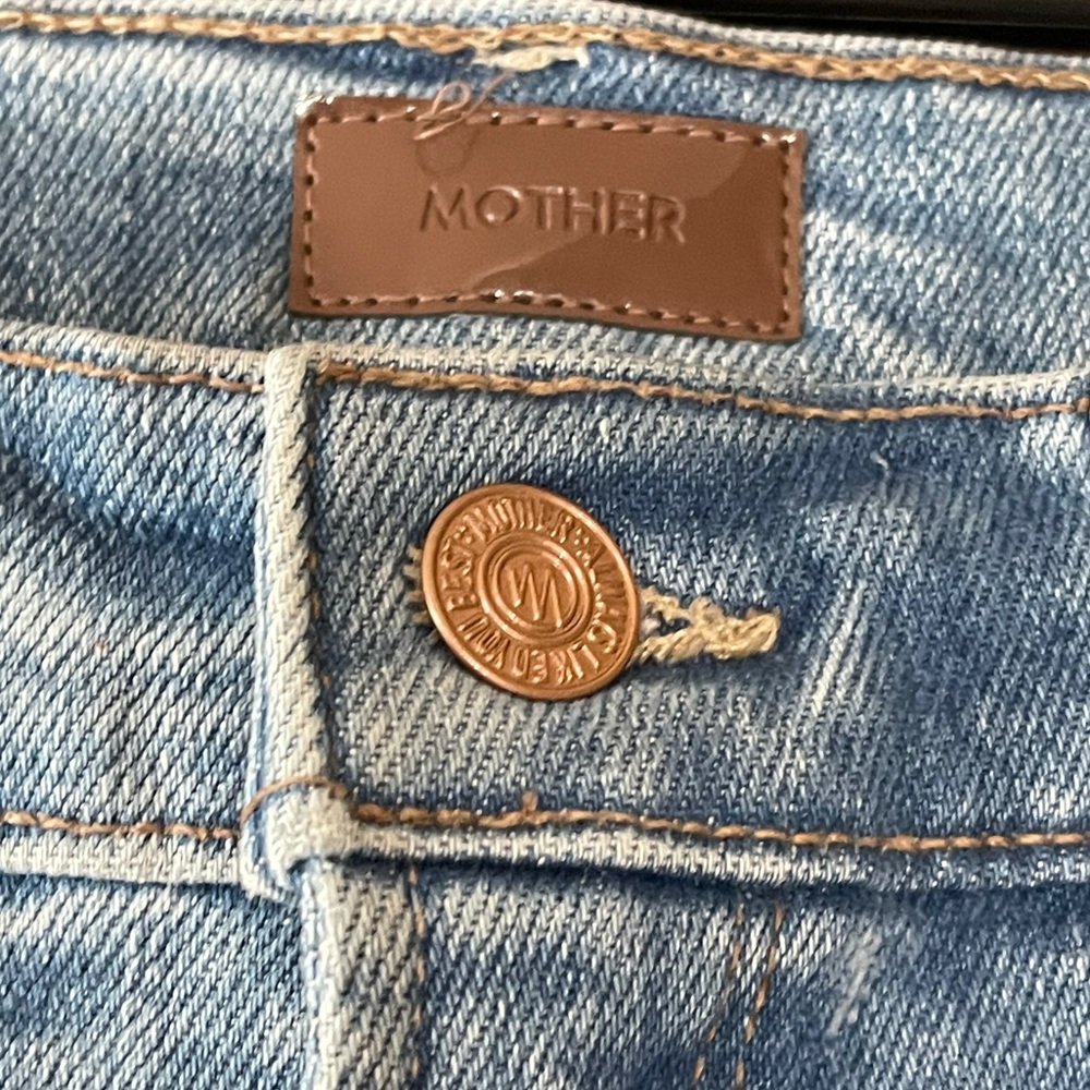 Mother The Dazzler Ripped Mid Rise Ankle Slim Jeans Hopeless Romantic.Sz 26
#28 - Picture 6 of 8